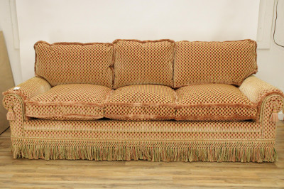 Image for Lot Upholstered Sofa Stark