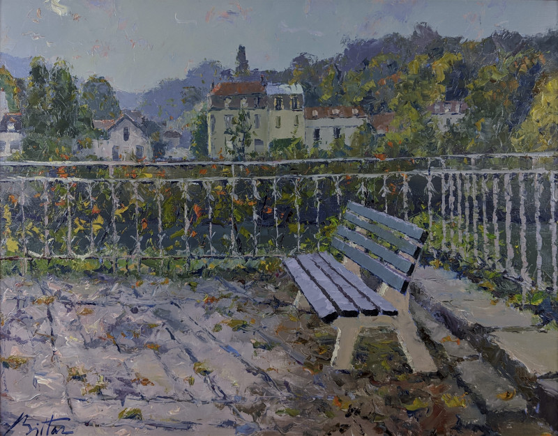Image 1 of lot Pierre Bittar - View of a Park