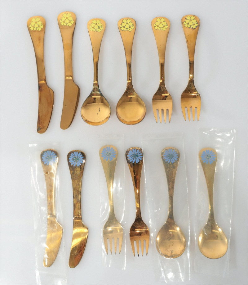 Collection of Georg Jensen Annual Spoons & Cutlery