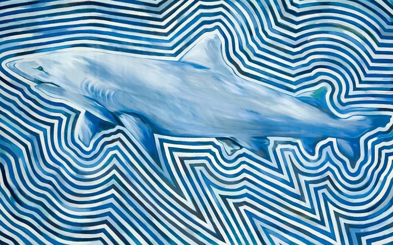 Lowell Nesbitt - Electric Shark