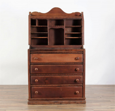 Image for Lot Country Pine Work Chest