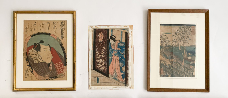 Various Artists - Group of 6 Japanese Woodblock Prints - Capsule 
