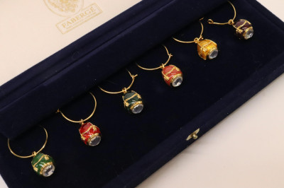 Image 2 of lot 12 Faberge Drink Charms 6 per box