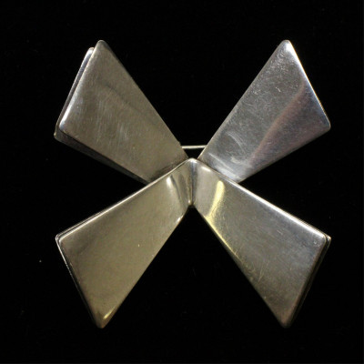 Image for Lot Georg Jensen Bow Brooch # 335