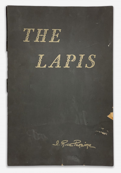 Title Irene Rice Pereira - The Lapis / Artist