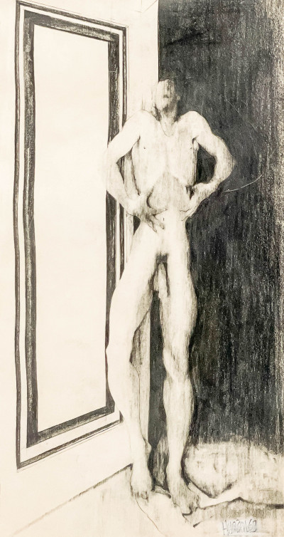 Unknown Artist - Male Nude