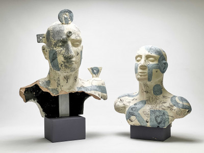 Image for Lot Marco Vargas - Two Busts