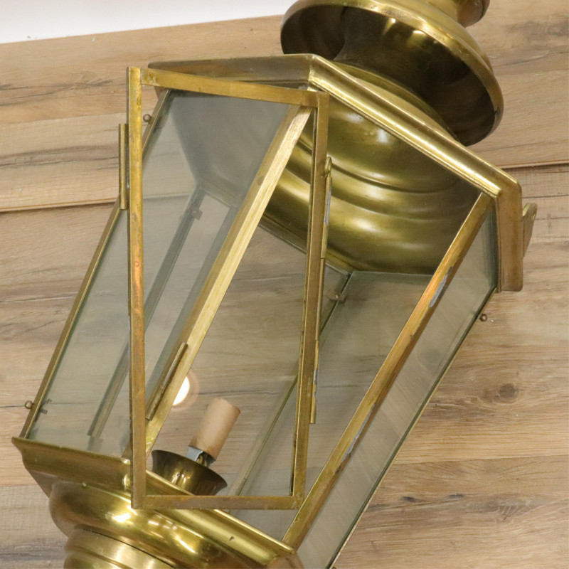 Pair of Large Carriage Lamps