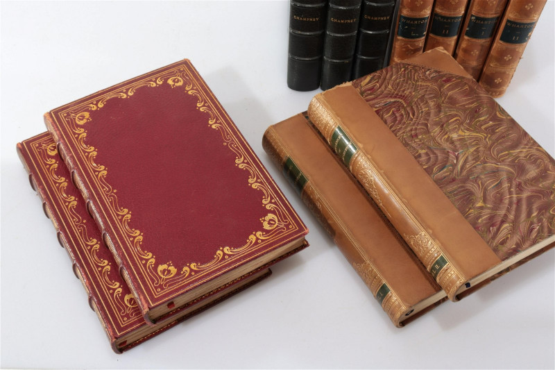 Antique Leather Set Volumes