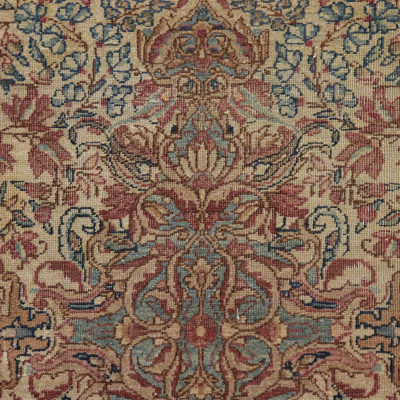 Image 1 of lot 3 small Kirman rugs - 3 x 4