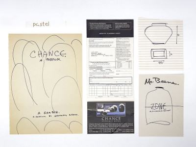 Geoffrey Beene Studio - Geoffrey Beene 1994 "Chance" Perfume Materials