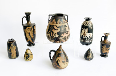 Image for Lot Group Of Étienne Vilotte & Poterie De Ciboure Pottery Vessels