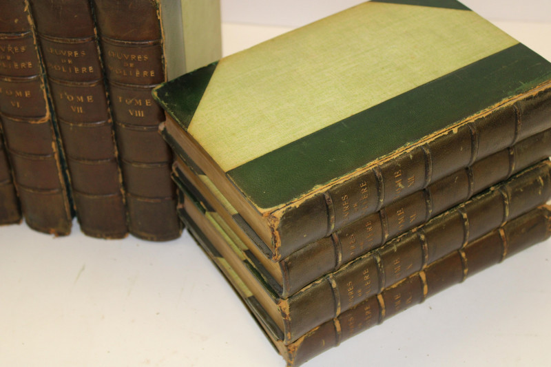 Image 1 of lot 12 Volume Set Oeuvres De Moliere