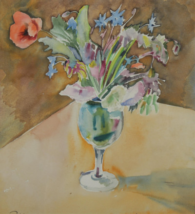 Title Robert Hallowell  Wild Flowers / Artist