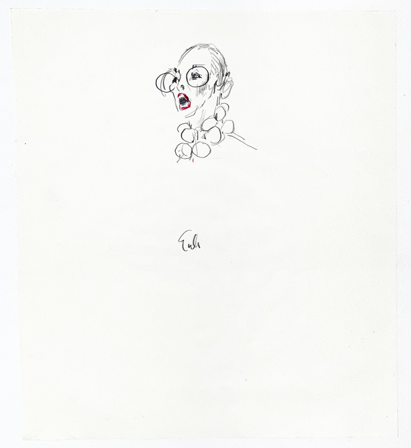 Joe Eula - Portrait of Lena Horne