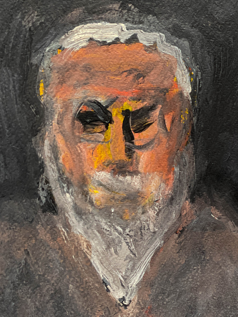Milton Resnick - Pat (Self-Portrait)