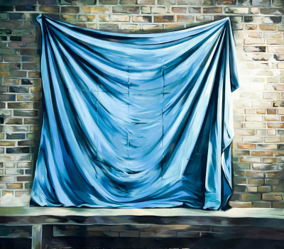 Title Lowell Nesbitt - Blue Sheet II / Artist
