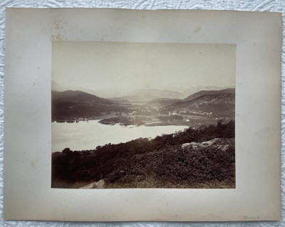Image 2 of lot 3 UK photos. Lake Windermere & Haddon Hall c.1870