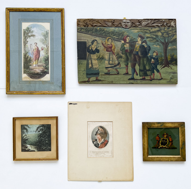 Various Artists - Assorted Figural and Landscape Compositions
