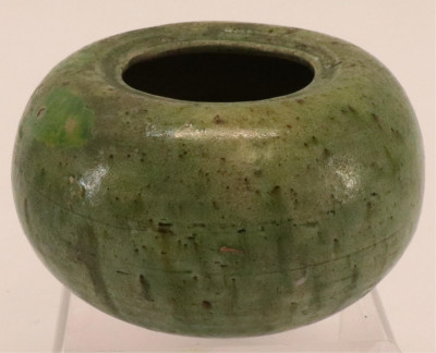 Image for Lot Tang Dynasty Green Glazed Water Pot