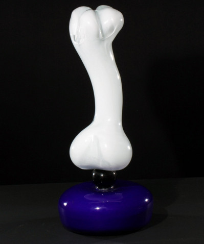 Image for Lot Peter Shire Vistosi - Glass Bone Sculpture, 1990