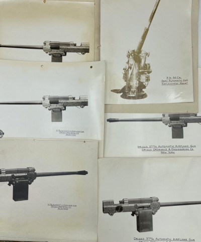 Image 10 of lot [BIG GUNS & AUTOS] Archive: plans, patents, photos