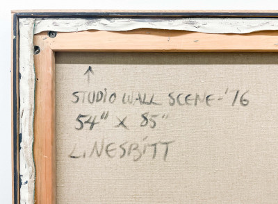 Lowell Nesbitt - Studio Wall Scene