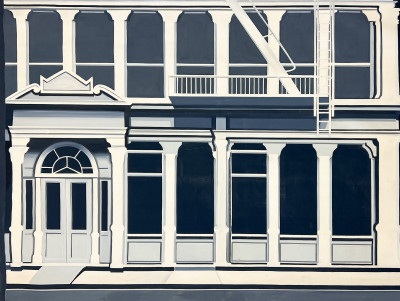 Title Lowell Nesbitt - White Building / Artist