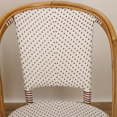 Set of 5 Rattan Side Chairs