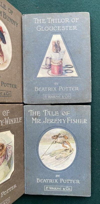 Image 9 of lot 4 pre-1910 U.S. published Beatrix Potter books