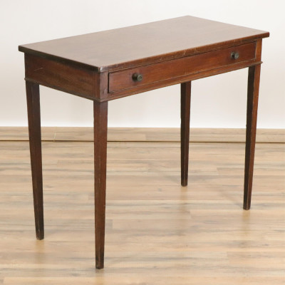 Image for Lot George III Style Mahogany Side Table