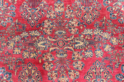 Image for Lot Sarouke Carpet 8' 10' x 11' 6' Early 20th C