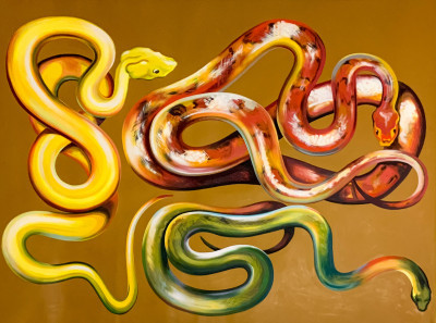 Title Lowell Nesbitt - Snakes II / Artist