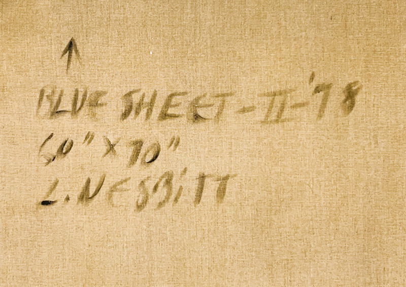 Lowell Nesbitt - Blue Sheet II