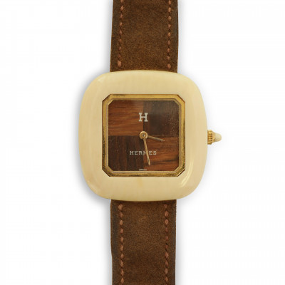 Image for Lot Vintage Hermes Watch