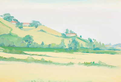 Title Stanley Sporny - French Landscape / Artist