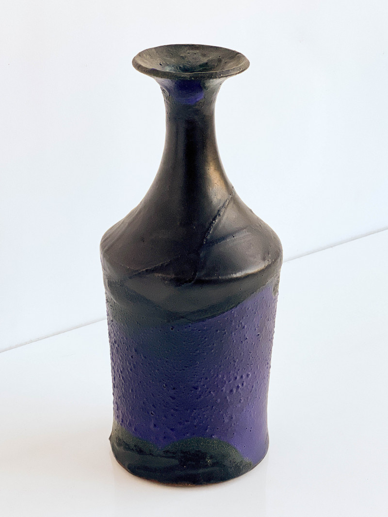 William Wyman  - Black and Blue Vase