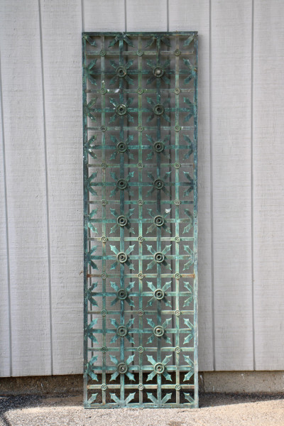 Image for Lot Bronze Grate Early 20th C