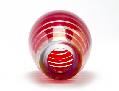 Carlo Scarpa (attributed) for C.V.M. - Vase with Red Spiral