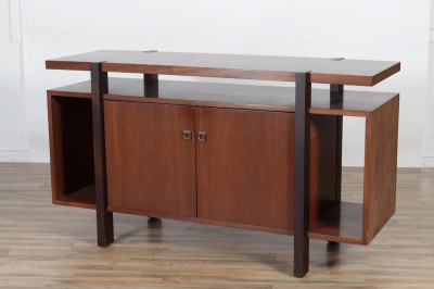 Image for Lot Contemporary Bruce Knowlton Walnut Cabinet