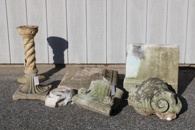 Image for Lot Medieval Limestone Corbels  Architectural Items