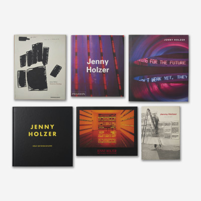 Image for Lot group of Jenny Holzer books