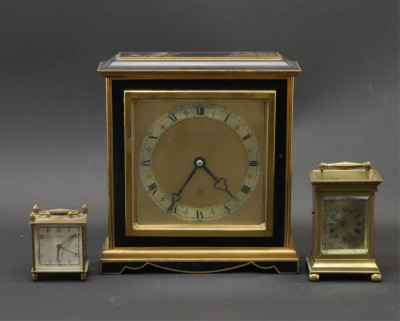 Image for Lot 18th C Brass Carriage Clock Simpson
