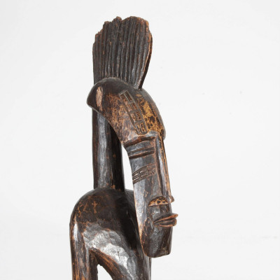 Image 8 of lot 3 African Carved Wood Figures