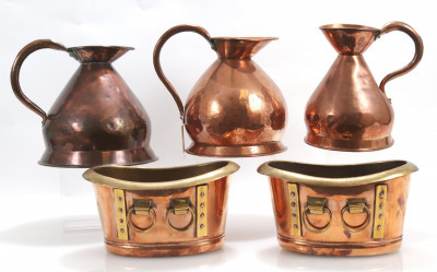 Image for Lot 5 Copper Vessels