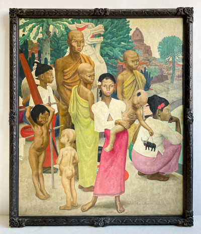 Ernest Procter - A Buddhist Family