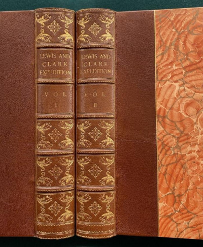 Image for Lot BINDINGS. LEWIS & CLARK History of the Expedition, 1903