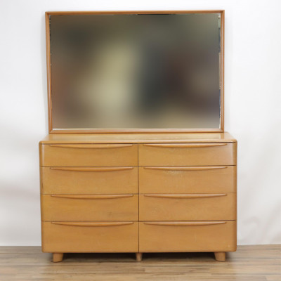 Image for Lot Heywood Wakefield Dresser with Mirror