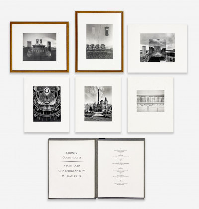 Title William Clift - County Courthouses, Portfolio of 6 / Artist