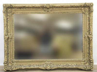 Image for Lot Victorian Giltwood  Composition Mirror 19th C